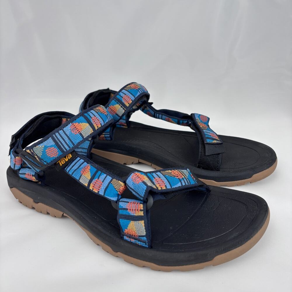 Teva Mens 10 Hurricane XLT2 Revive 90s Archival Revival Blue Water Sandals